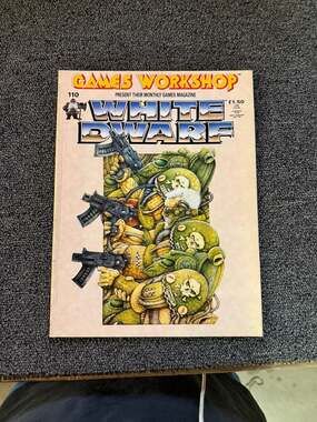 Games Workshop White Dwarf Magazine Issue 110